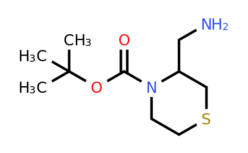 4-N-Boc-3-aminomethyl-thiomorpholine