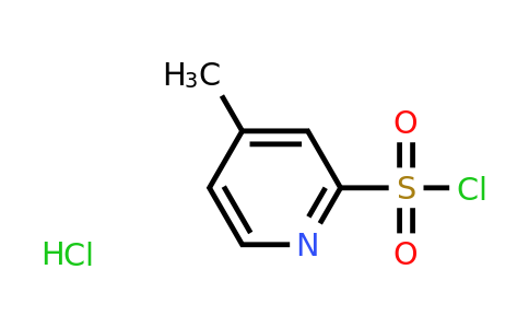 CAS 1220039-42-8 | 4-Methyl-pyridine-2-sulfonyl chloride hydrochloride