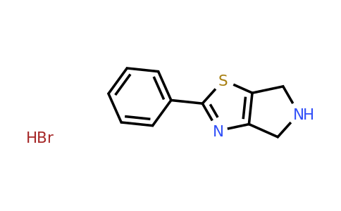 CAS 1220039-44-0 | 2-Phenyl-5,6-dihydro-4H-pyrrolo[3,4-d]thiazole hydrobromide
