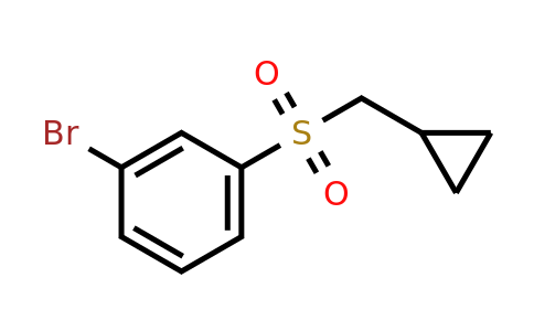 CAS 1220039-45-1 | 1-Bromo-3-cyclopropylmethanesulfonyl-benzene