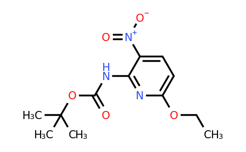 CAS 1220039-67-7 | (6-Ethoxy-3-nitro-pyridin-2-yl)-carbamic acid tert-butyl ester