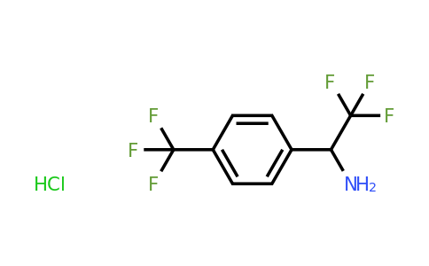 CAS 1220039-72-4 | 2,2,2-Trifluoro-1-(4-trifluoromethyl-phenyl)-ethylamine hydrochloride