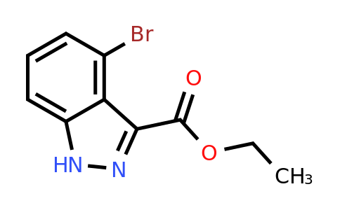 CAS 1220039-76-8 | Ethyl 4-bromo-1H-indazole-3-carboxylate