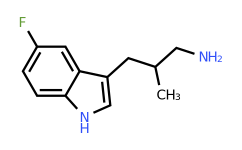 CAS 1220039-79-1 | 3-(5-Fluoro-1H-indol-3-yl)-2-methyl-propylamine