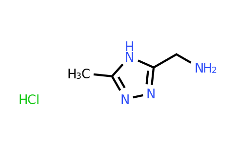 CAS 1220039-82-6 | C-(5-Methyl-4H-[1,2,4]triazol-3-yl)-methylamine hydrochloride