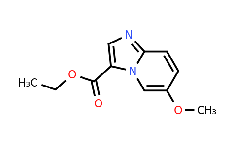 CAS 1220039-84-8 | 6-Methoxy-imidazo[1,2-a]pyridine-3-carboxylic acid ethyl ester