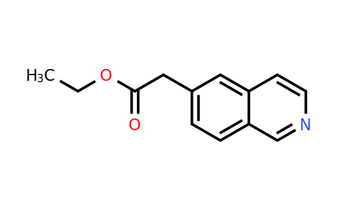 CAS 1220040-16-3 | Isoquinolin-6-yl-acetic acid ethyl ester