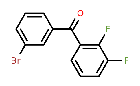 CAS 1220124-56-0 | (3-Bromophenyl)(2,3-difluorophenyl)methanone