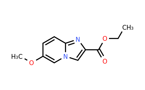 CAS 1220397-18-1 | ethyl 6-methoxyimidazo[1,2-a]pyridine-2-carboxylate