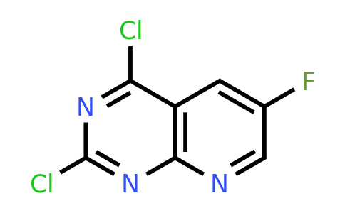 CAS 1220518-09-1 | 2,4-dichloro-6-fluoropyrido[2,3-d]pyrimidine