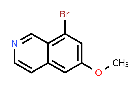 CAS 1220694-86-9 | Isoquinoline, 8-​bromo-​6-​methoxy-