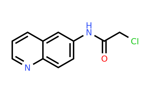 CAS 122097-66-9 | 2-Chloro-N-(quinolin-6-yl)acetamide