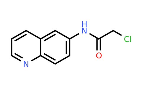 2-Chloro-N-(quinolin-6-yl)acetamide