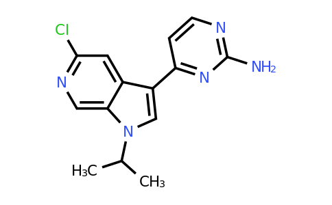 CAS 1221153-82-7 | 4-(5-Chloro-1-isopropyl-1H-pyrrolo[2,3-c]pyridin-3-yl)pyrimidin-2-amine