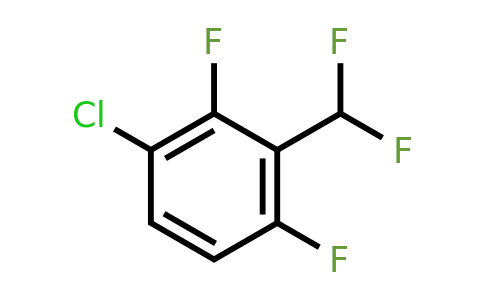 CAS 1221272-82-7 | 1-Chloro-3-(difluoromethyl)-2,4-difluorobenzene