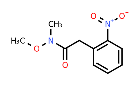 CAS 1221341-47-4 | N-Methoxy-N-methyl-2-(2-nitrophenyl)acetamide