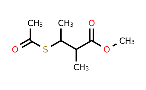 CAS 1221397-61-0 | methyl 3-(acetylsulfanyl)-2-methylbutanoate