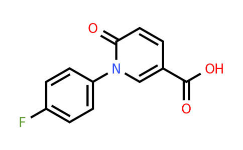 CAS 1221423-61-5 | 1-(4-fluorophenyl)-6-oxo-1,6-dihydropyridine-3-carboxylic acid