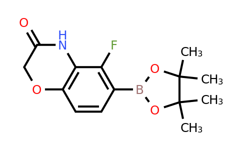 CAS 1221496-98-5 | 5-fluoro-3-oxo-3,4-dihydro-2H-benzo[b][1,4]oxazine-6-boronic acid pinacol ester