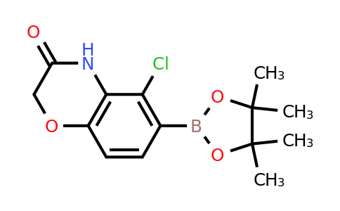CAS 1221496-99-6 | 5-chloro-6-(tetramethyl-1,3,2-dioxaborolan-2-yl)-3,4-dihydro-2H-1,4-benzoxazin-3-one