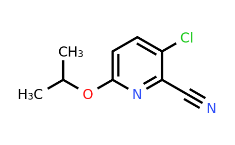CAS 1221724-71-5 | 3-Chloro-6-(propan-2-yloxy)pyridine-2-carbonitrile