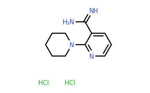 CAS 1221725-44-5 | 2-(Piperidin-1-yl)pyridine-3-carboximidamide dihydrochloride