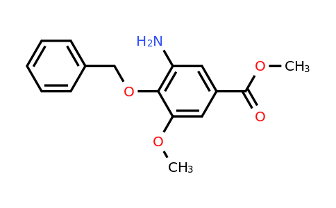 CAS 1221791-79-2 | Methyl 3-amino-4-(benzyloxy)-5-methoxybenzoate