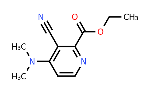 CAS 1221791-89-4 | Ethyl 3-cyano-4-(dimethylamino)picolinate