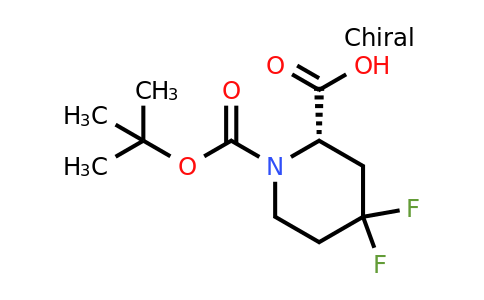CAS 1221793-42-5 | (2S)-1-[(tert-butoxy)carbonyl]-4,4-difluoropiperidine-2-carboxylic acid