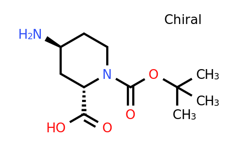 CAS 1221818-34-3 | (2S,4S)-4-Amino-1-(tert-butoxycarbonyl)piperidine-2-carboxylic acid