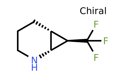 CAS 1221820-83-2 | rel-(1R,6R,7R)-7-(trifluoromethyl)-2-azabicyclo[4.1.0]heptane
