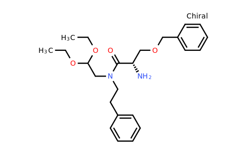 CAS 1222068-68-9 | (S)-2-Amino-3-(benzyloxy)-N-(2,2-diethoxyethyl)-N-phenethylpropanamide