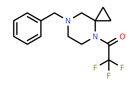 CAS 1222106-47-9 | 1-(7-benzyl-4,7-diazaspiro[2.5]octan-4-yl)-2,2,2-trifluoro-ethanone