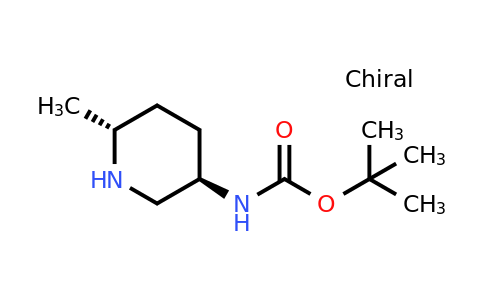 CAS 1222491-53-3 | tert-Butyl ((3R,6R)-rel-6-methylpiperidin-3-yl)carbamate