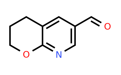 CAS 1222533-91-6 | 3,4-Dihydro-2H-pyrano[2,3-B]pyridine-6-carbaldehyde