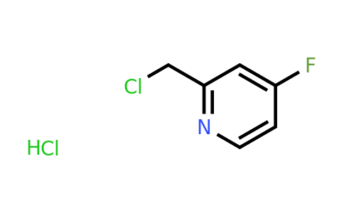 CAS 1222556-29-7 | 2-(Chloromethyl)-4-fluoropyridine hydrochloride