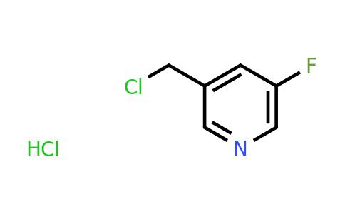 CAS 1222556-83-3 | 3-(chloromethyl)-5-fluoropyridine hydrochloride