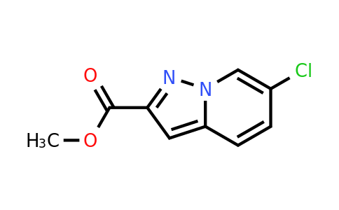 CAS 1222709-26-3 | 6-Chloropyrazolo[1,5-a]pyridine-2-carboxylic acid methyl ester