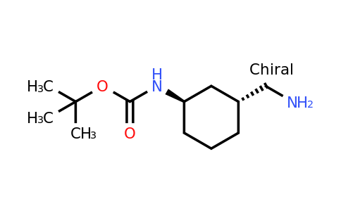 CAS 1222709-27-4 | tert-butyl N-[trans-3-(aminomethyl)cyclohexyl]carbamate