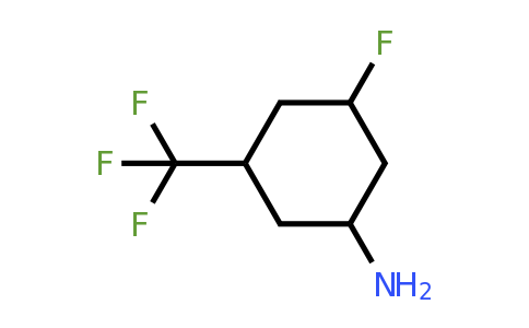 CAS 1222791-50-5 | 3-fluoro-5-(trifluoromethyl)cyclohexan-1-amine