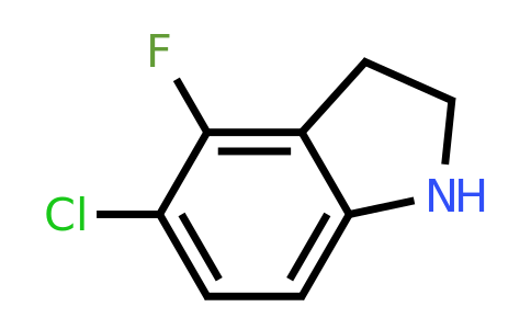 CAS 1222804-82-1 | 5-Chloro-4-fluoroindoline