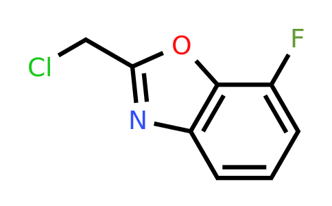 CAS 122289-16-1 | 2-(Chloromethyl)-7-fluoro-1,3-benzoxazole