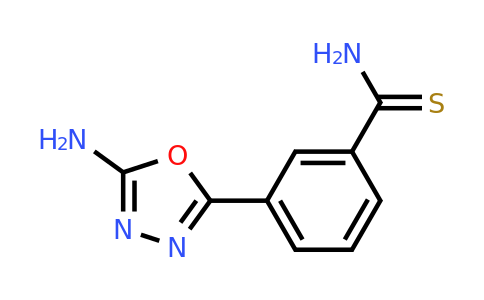CAS 1223354-08-2 | 3-(5-Amino-1,3,4-oxadiazol-2-yl)benzene-1-carbothioamide