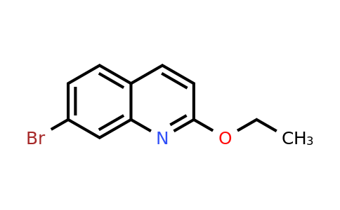 CAS 1223559-68-9 | 7-Bromo-2-ethoxyquinoline