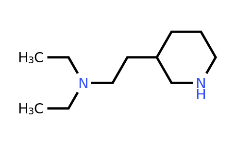 CAS 122374-01-0 | N,N-Diethyl-2-(piperidin-3-yl)ethanamine