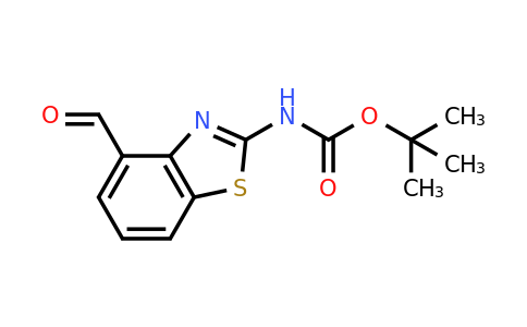 CAS 1223748-47-7 | Tert-butyl 4-formylbenzo[D]thiazol-2-ylcarbamate