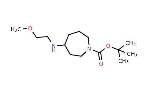 CAS 1223748-50-2 | Tert-butyl 4-(2-methoxyethylamino)azepane-1-carboxylate