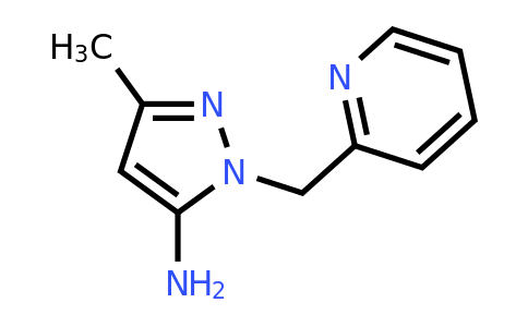CAS 1224047-98-6 | 3-methyl-1-[(pyridin-2-yl)methyl]-1H-pyrazol-5-amine