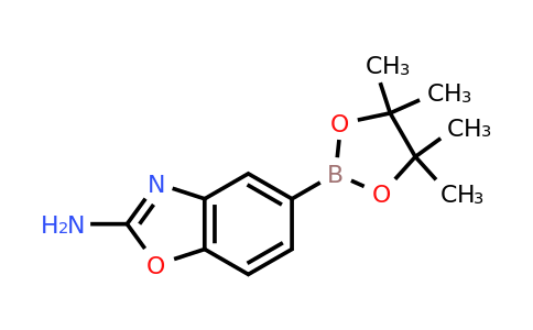 CAS 1224844-66-9 | 5-(4,4,5,5-Tetramethyl-1,3,2-dioxaborolan-2-YL)benzo[D]oxazol-2-amine