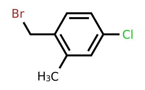 CAS 122488-73-7 | 1-(Bromomethyl)-4-chloro-2-methylbenzene
